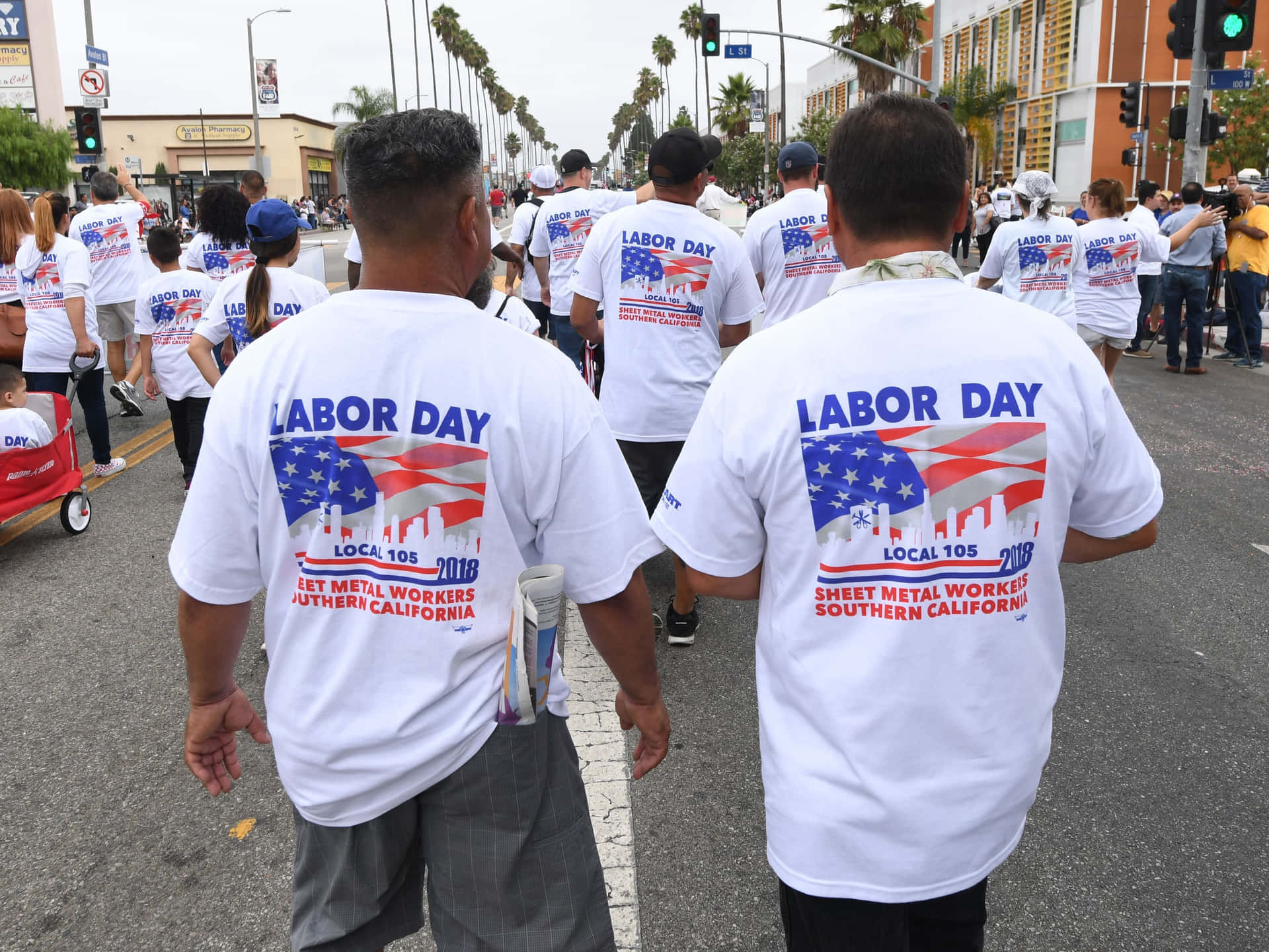 "Honoring all those who work hard on Labor Day"