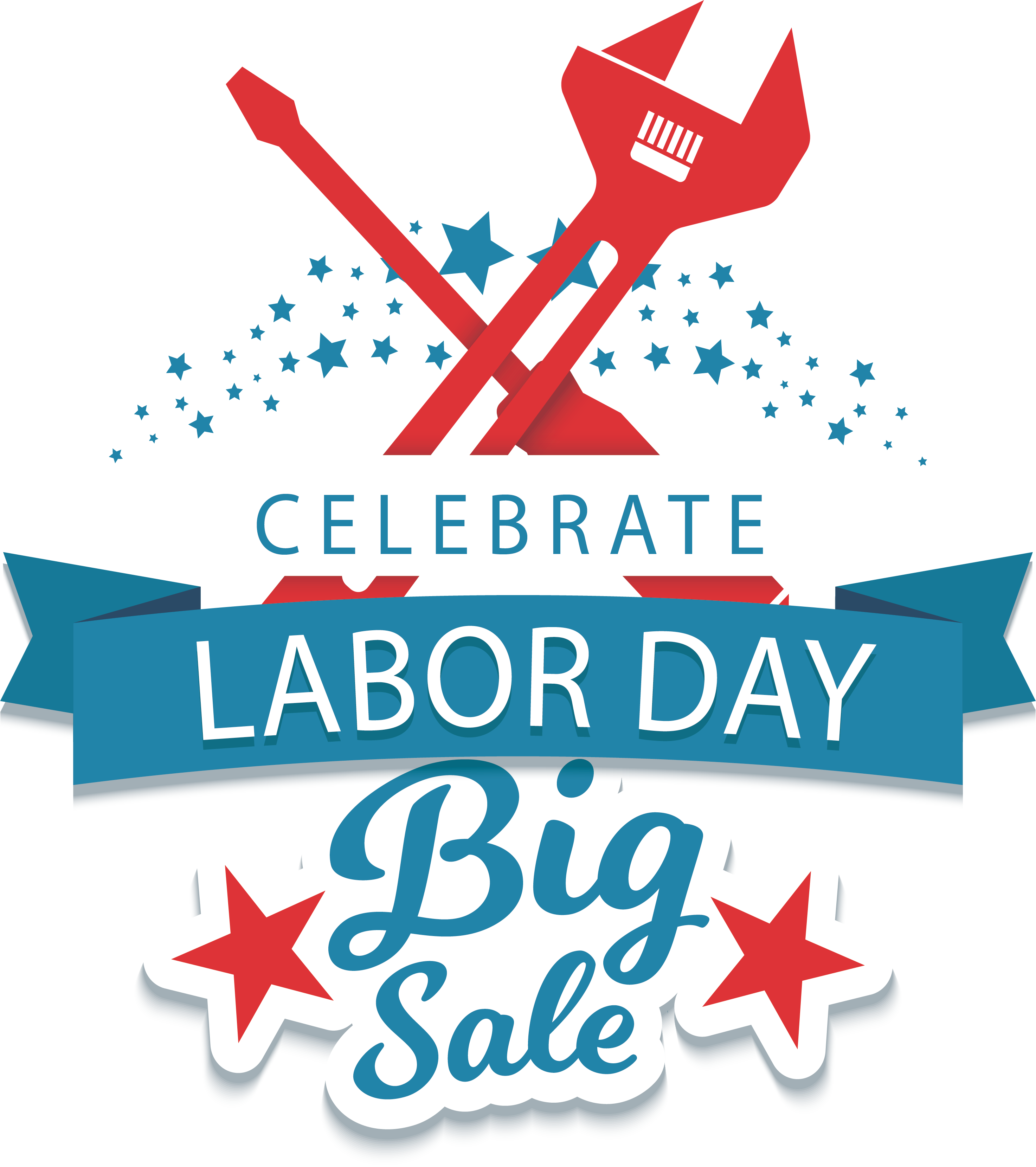 Labor Day Sale Promotion PNG