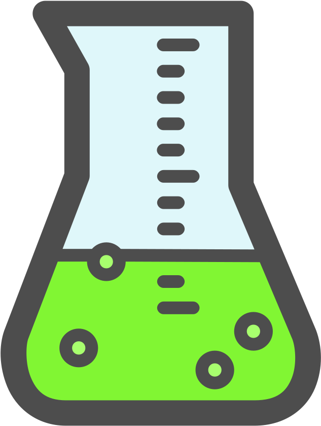 Laboratory Beaker Clipart PNG