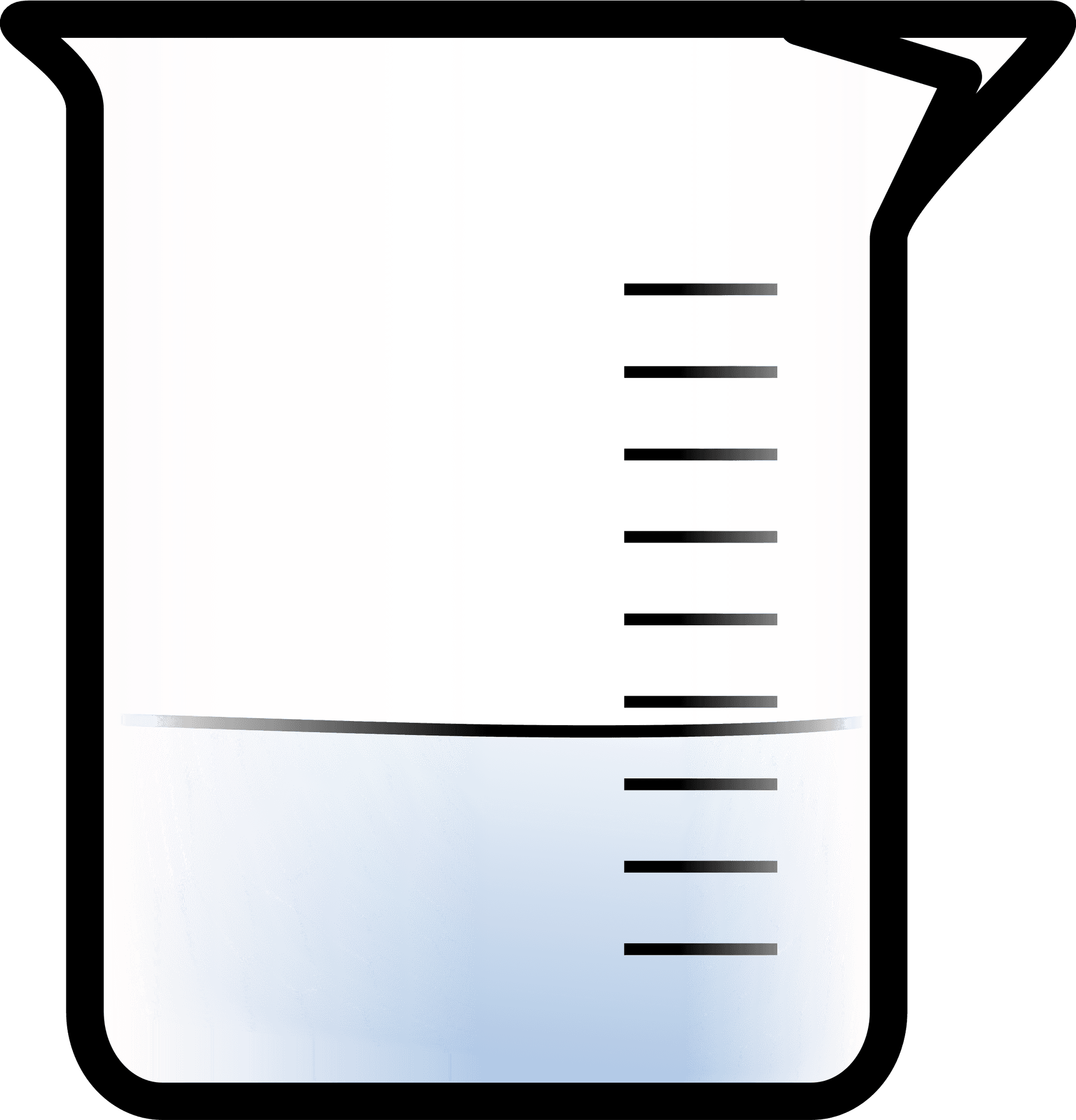 Laboratory Beakerwith Liquid PNG