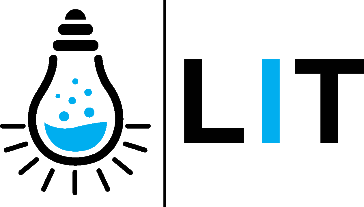 Laboratory Inspired Logo Design PNG