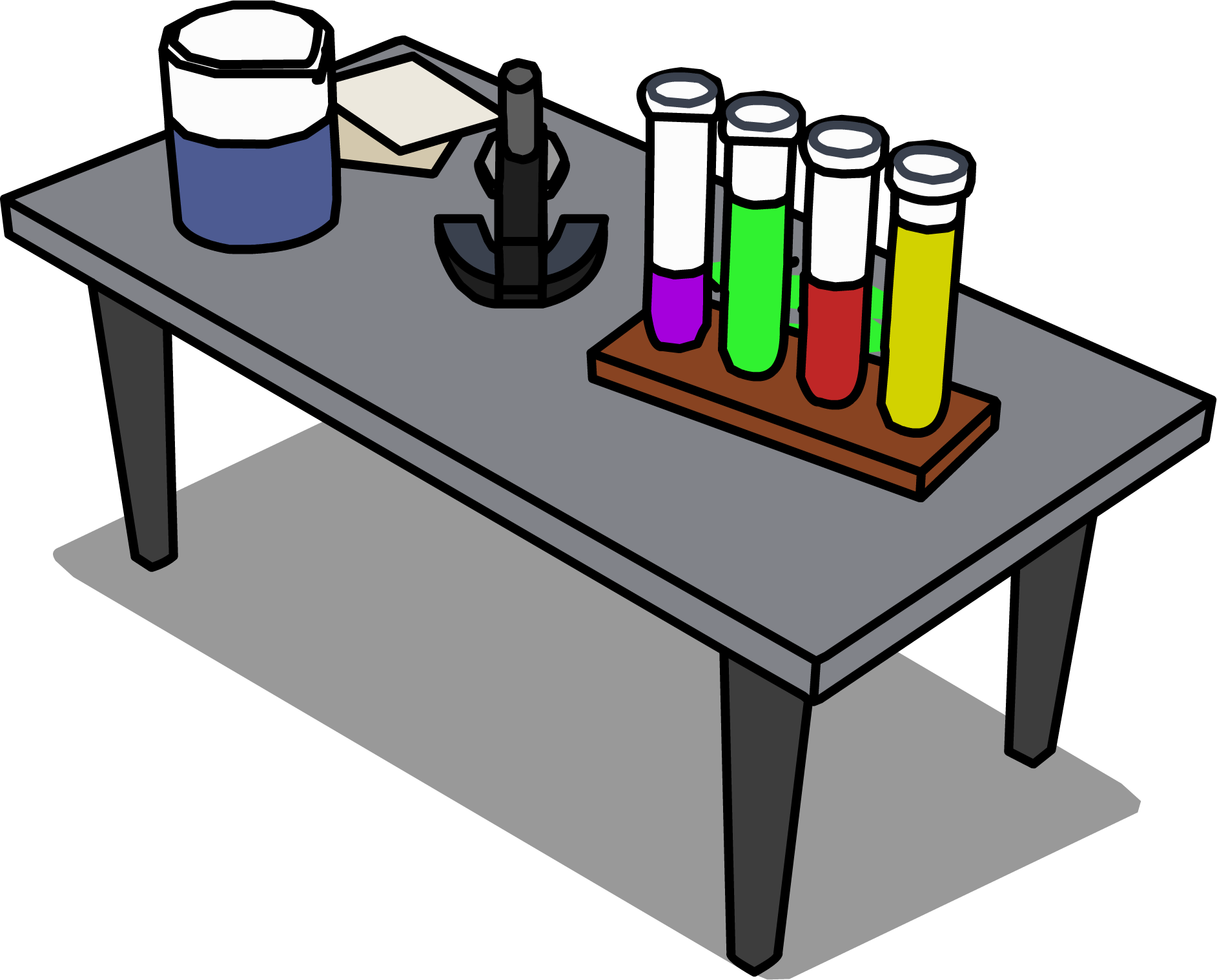 Laboratory Table Clipart PNG