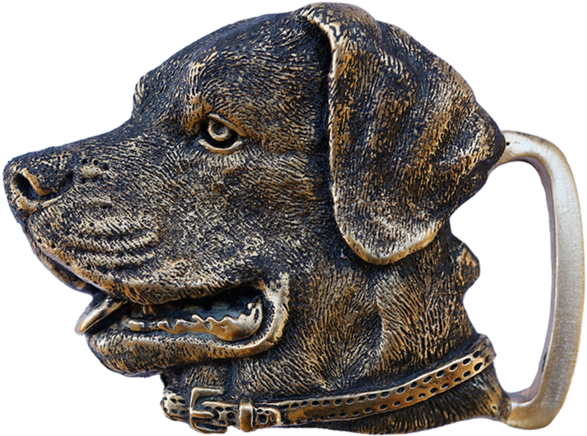 Labrador Head Handle Mug Design PNG