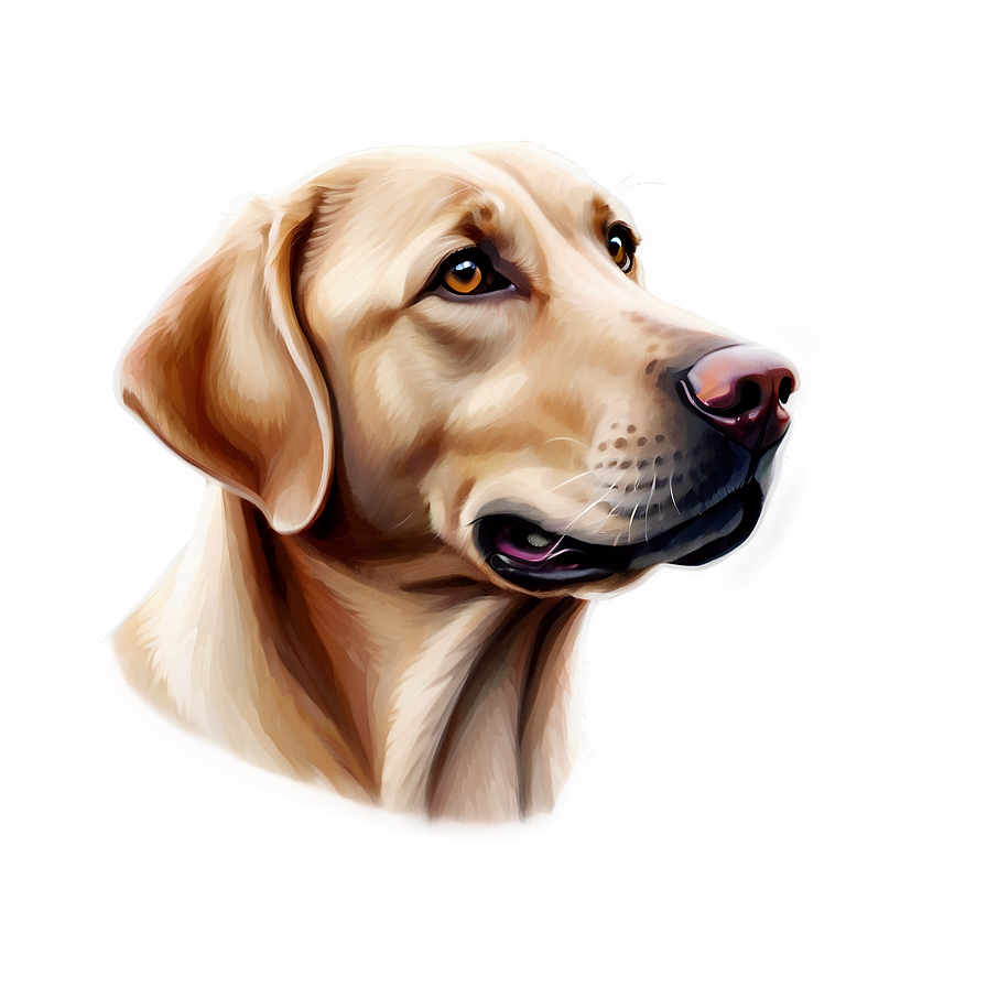 Download Labrador Portrait Png Dce56 | Wallpapers.com