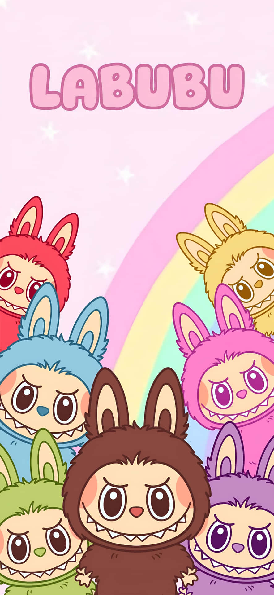 Labubu Cute Characters Wallpaper