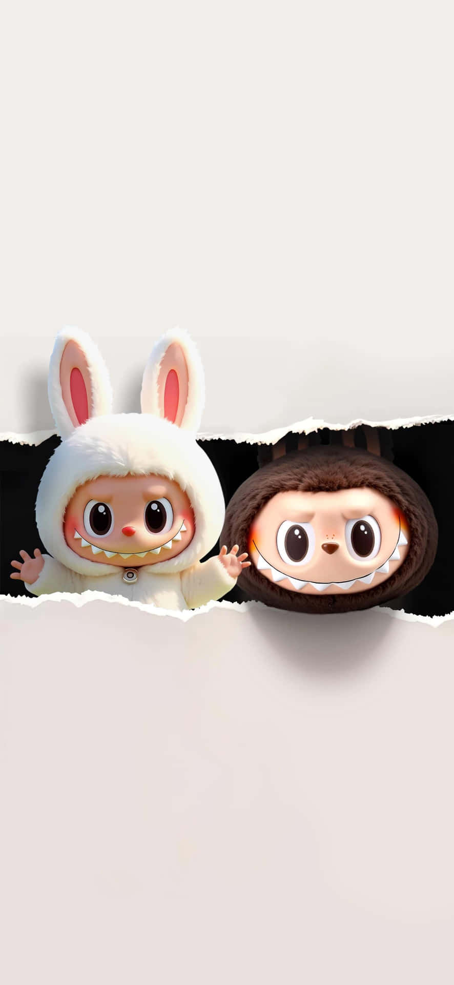 Labubu Iphone Cute Characters Wallpaper