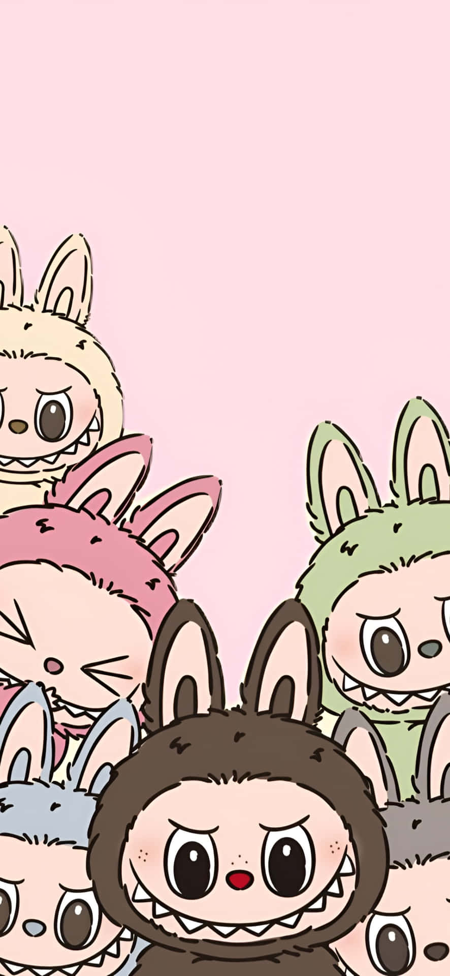 Labubu Iphone Cute Wallpaper Wallpaper