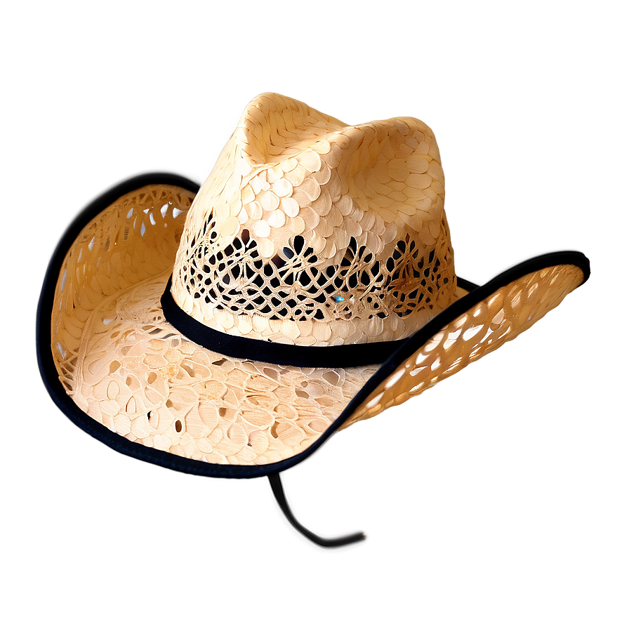 Lace Cowgirl Hat Png Eae7 PNG