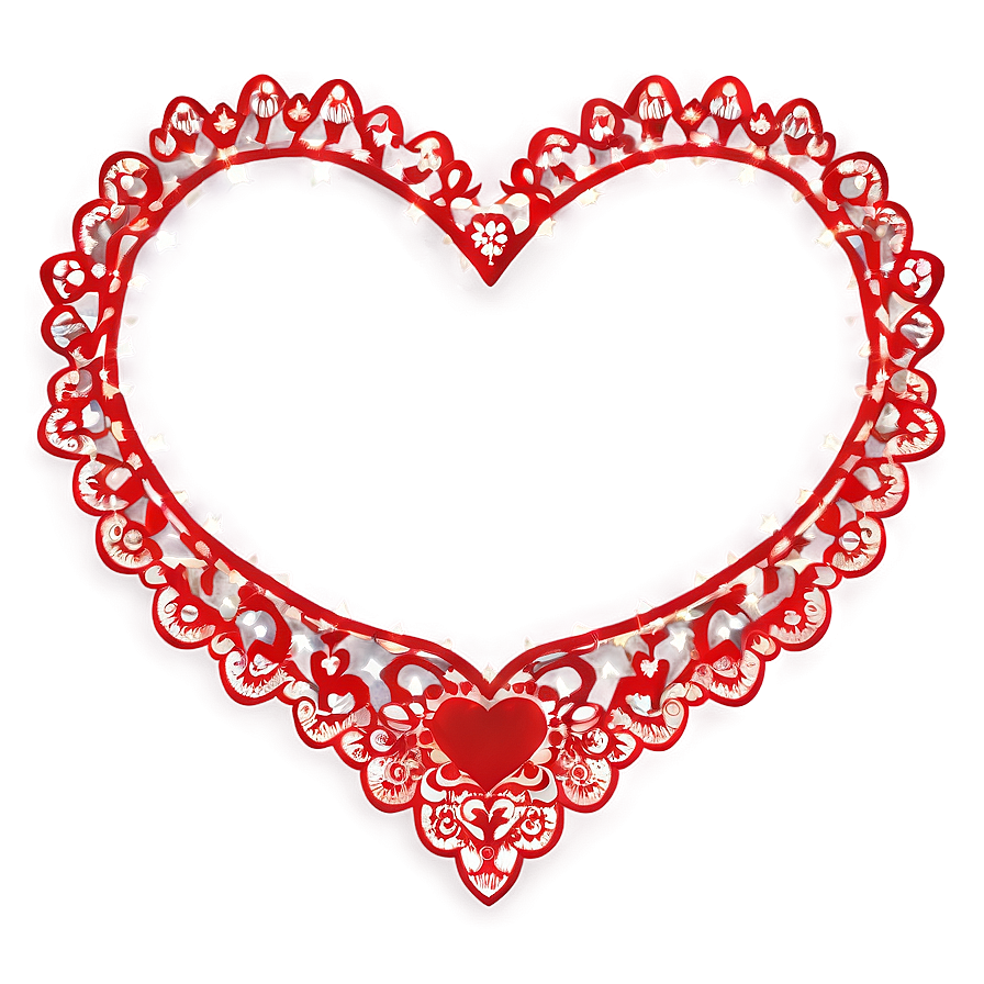 Lace Heart Clipart Png Twj PNG