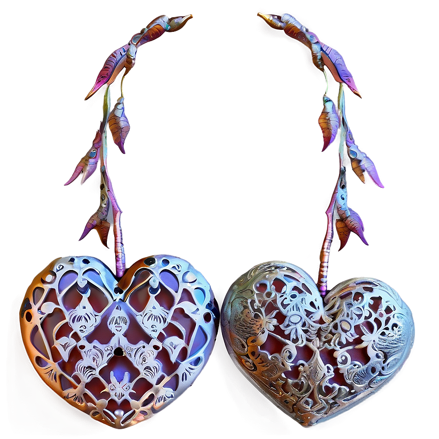 Lace Hearts Png 05032024 PNG