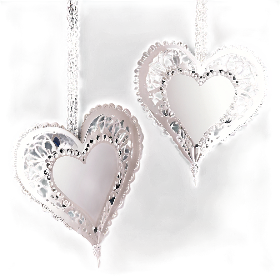 Lace Hearts Png Xuf PNG