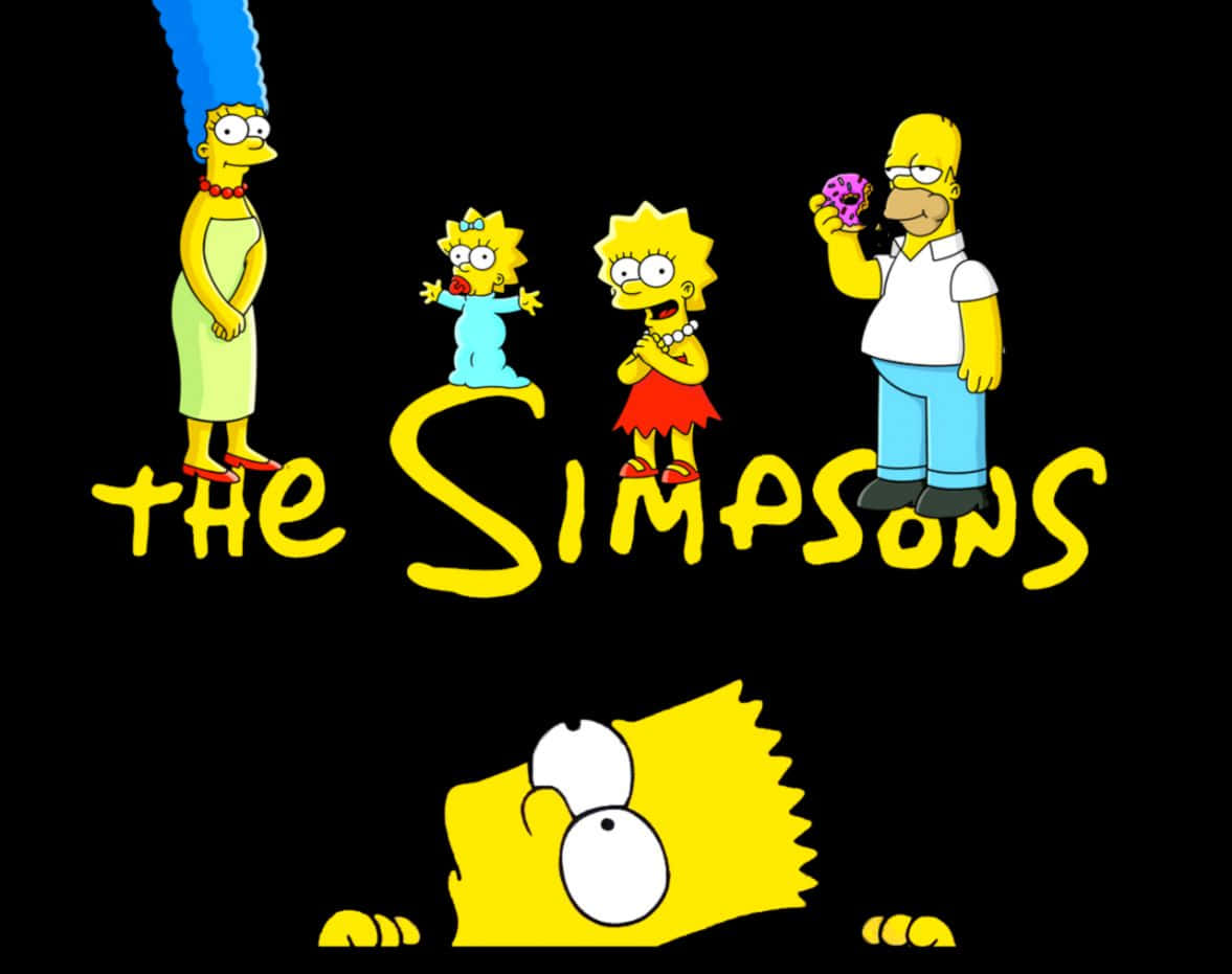Laclassica Famiglia Dei Simpsons Si Riunisce Sul Loro Iconico Divano