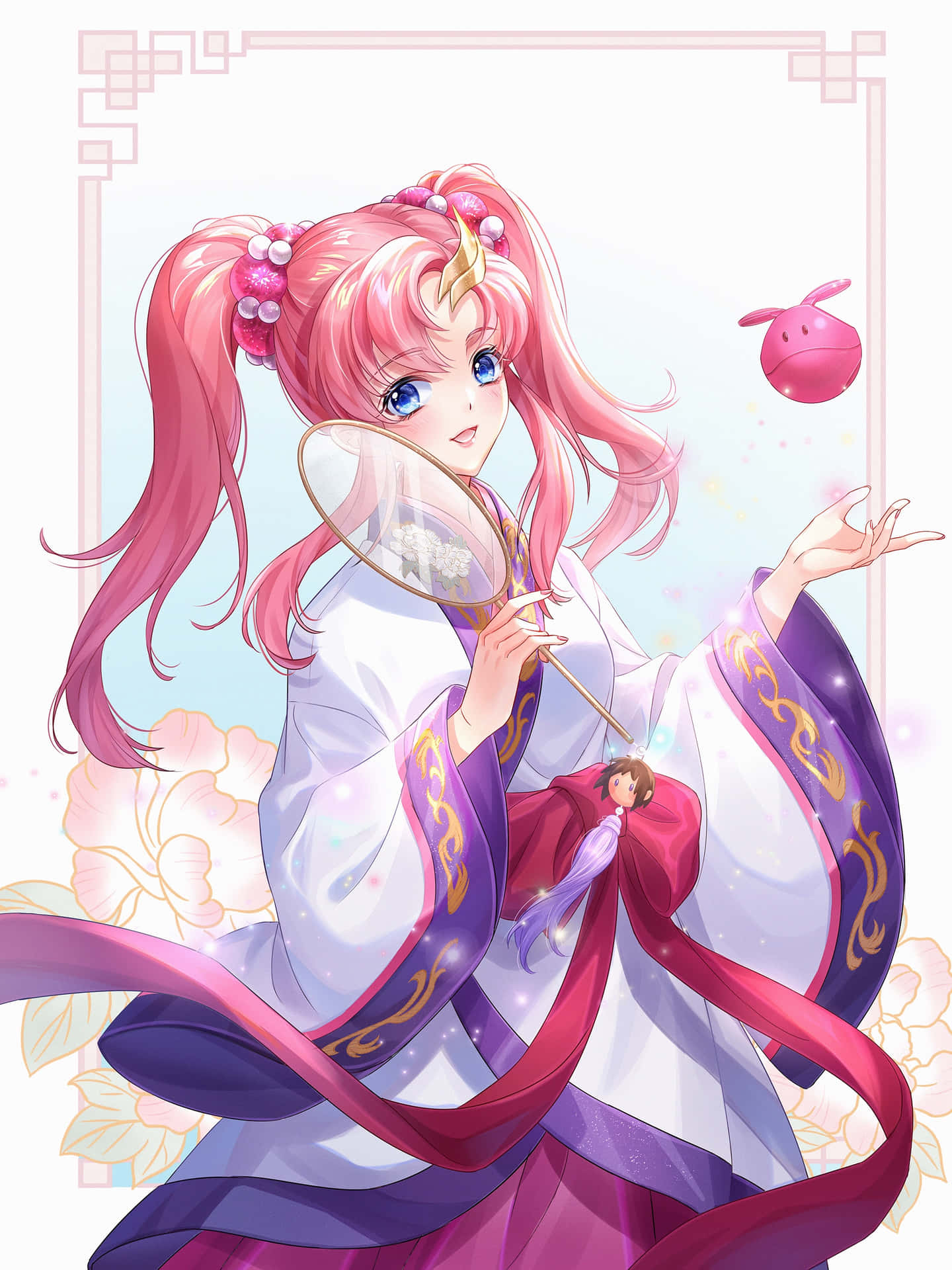 "lacus Clyne – The Melodic Voice Of The Cosmos" Wallpaper