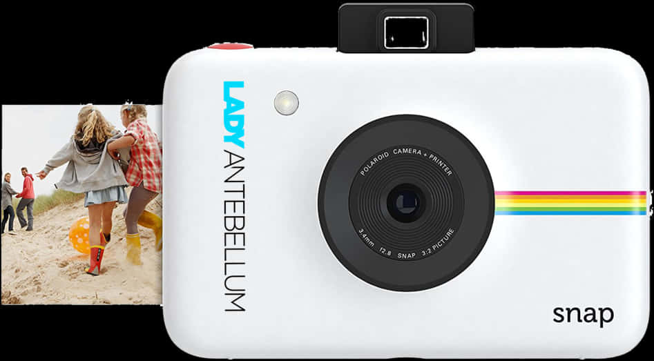 Lady Antebellum Polaroid Snap Camera PNG
