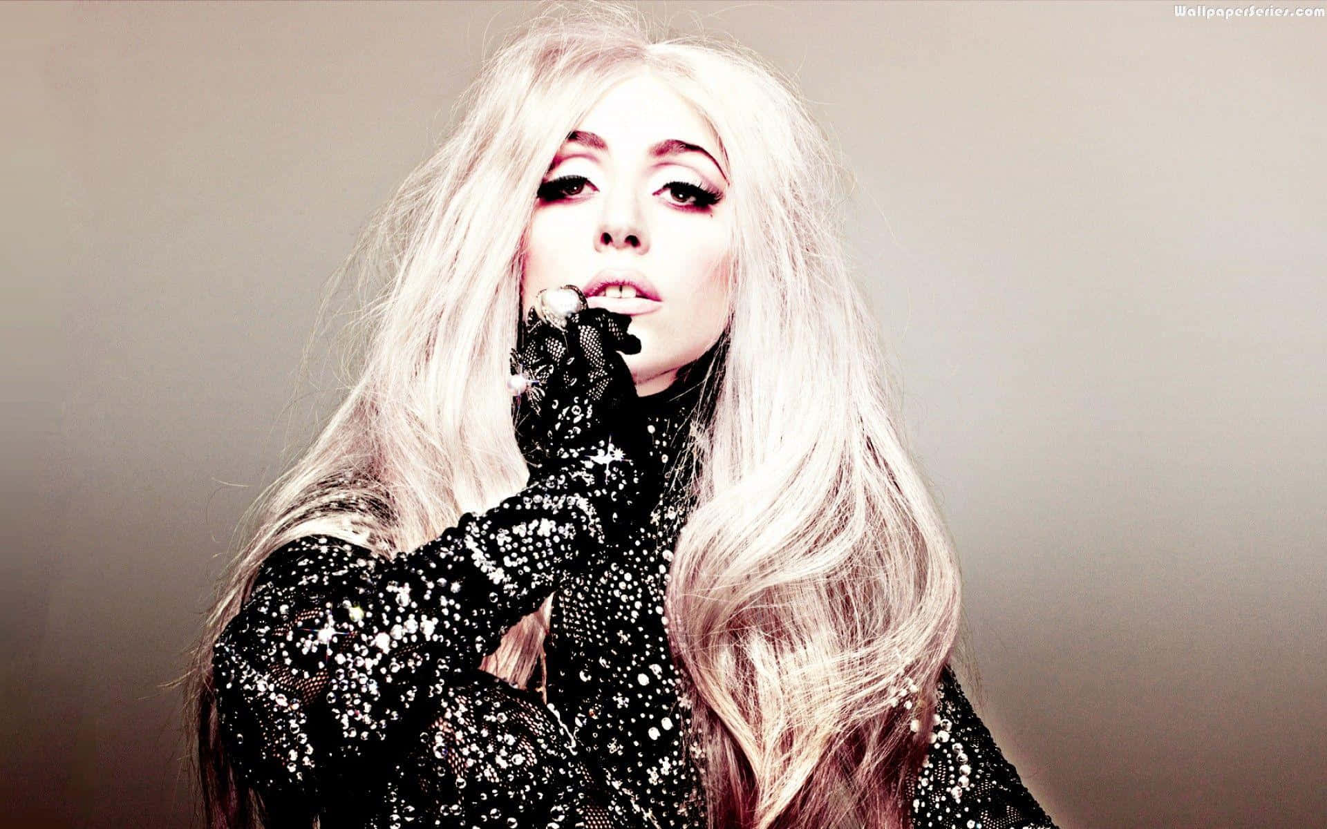 Lady Gaga as she appears in her latest music video