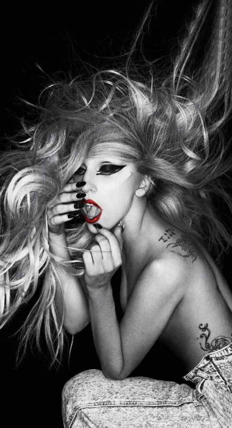 Lady Gaga Born This Way Poster Wallpaper
