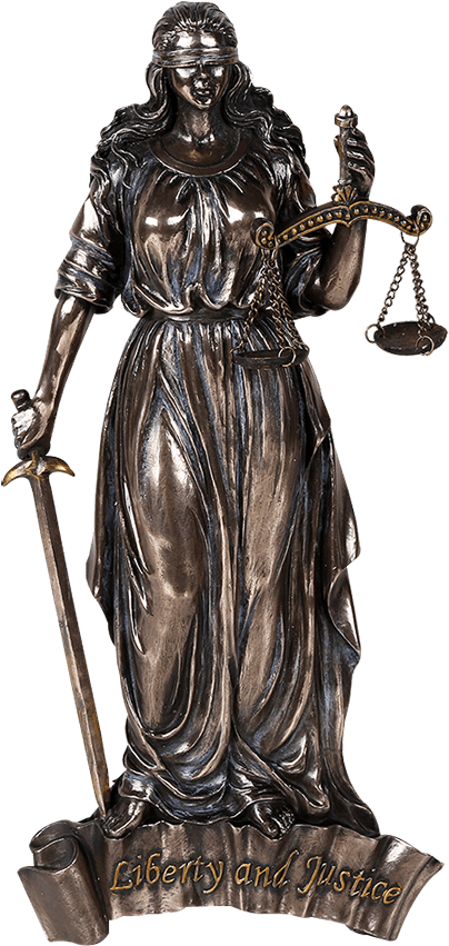 Lady Justice Statue PNG