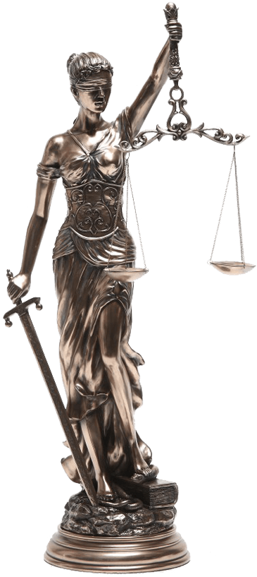 Lady Justice Statue PNG
