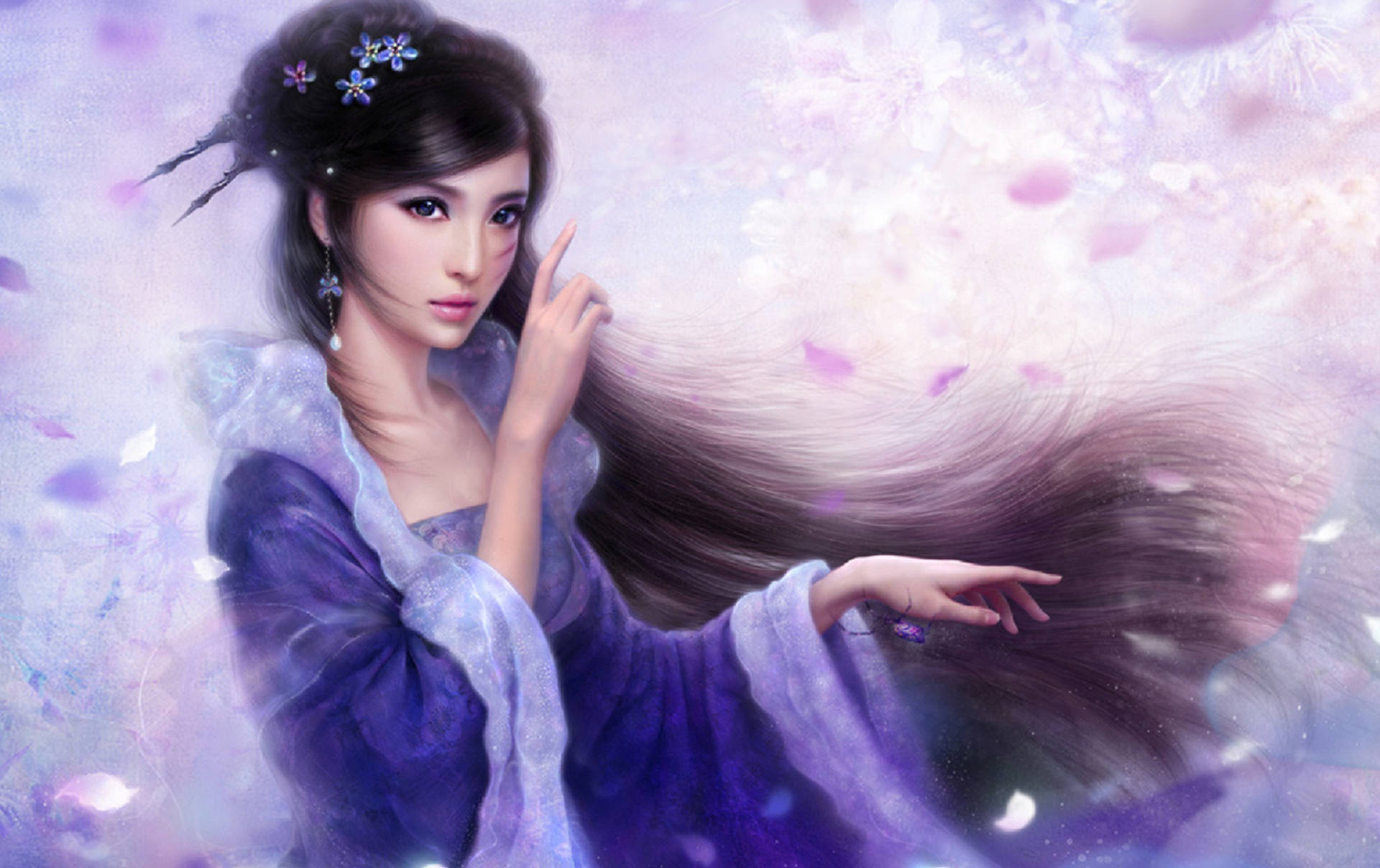 Lady Princess World Fantasy Art Wallpaper