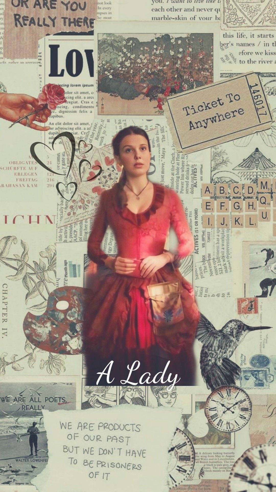 Dasscrapbook Von Lady Sherlock Holmes Wallpaper