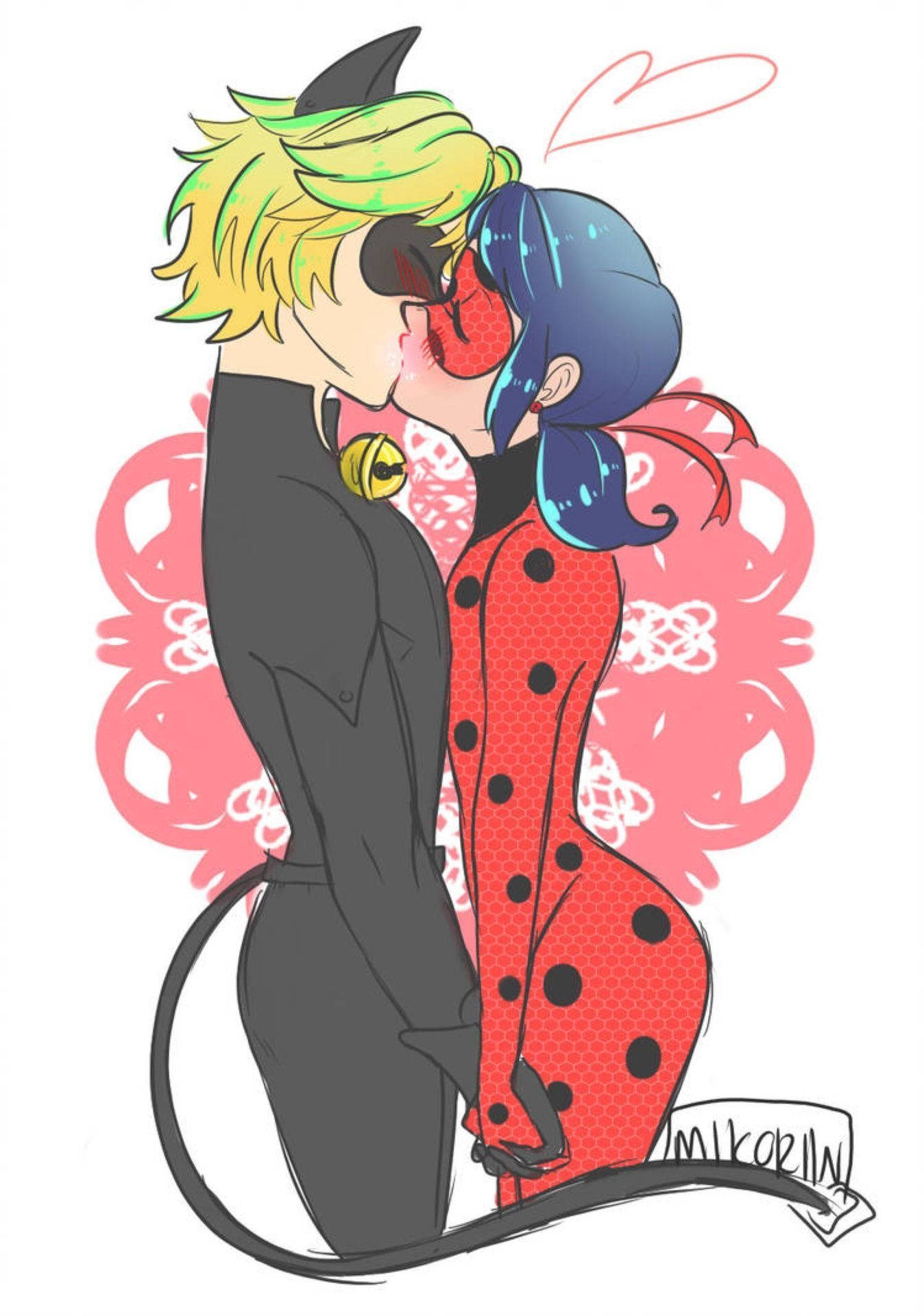 Ladybug And Cat Noir Kiss Fan Art