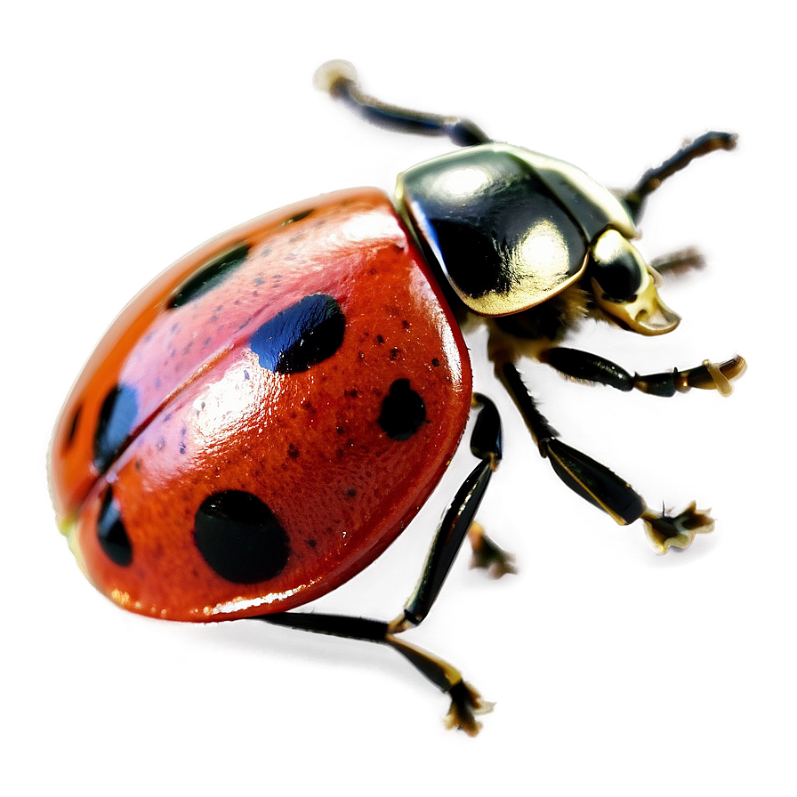 Ladybug Top View Png 05242024 PNG