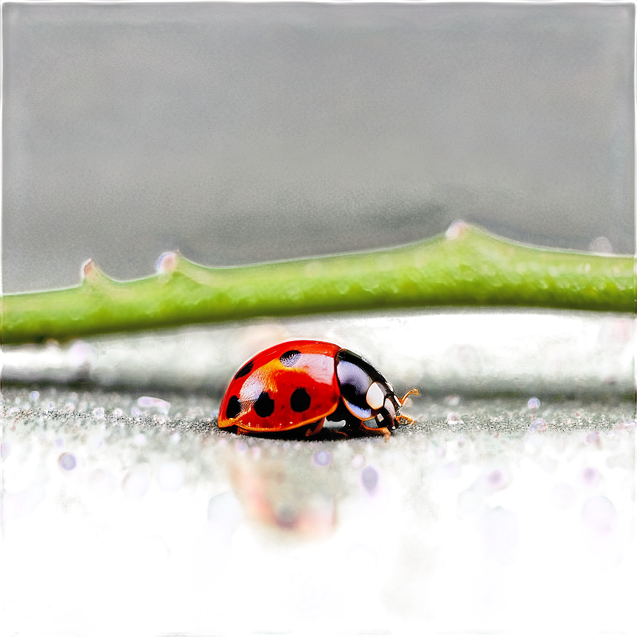 Ladybug Under Microscope Png Jst3 PNG