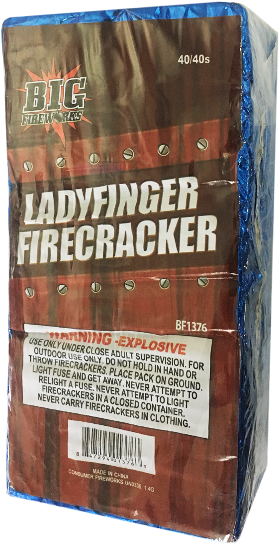 Ladyfinger Firecracker Pack Big Fireworks PNG
