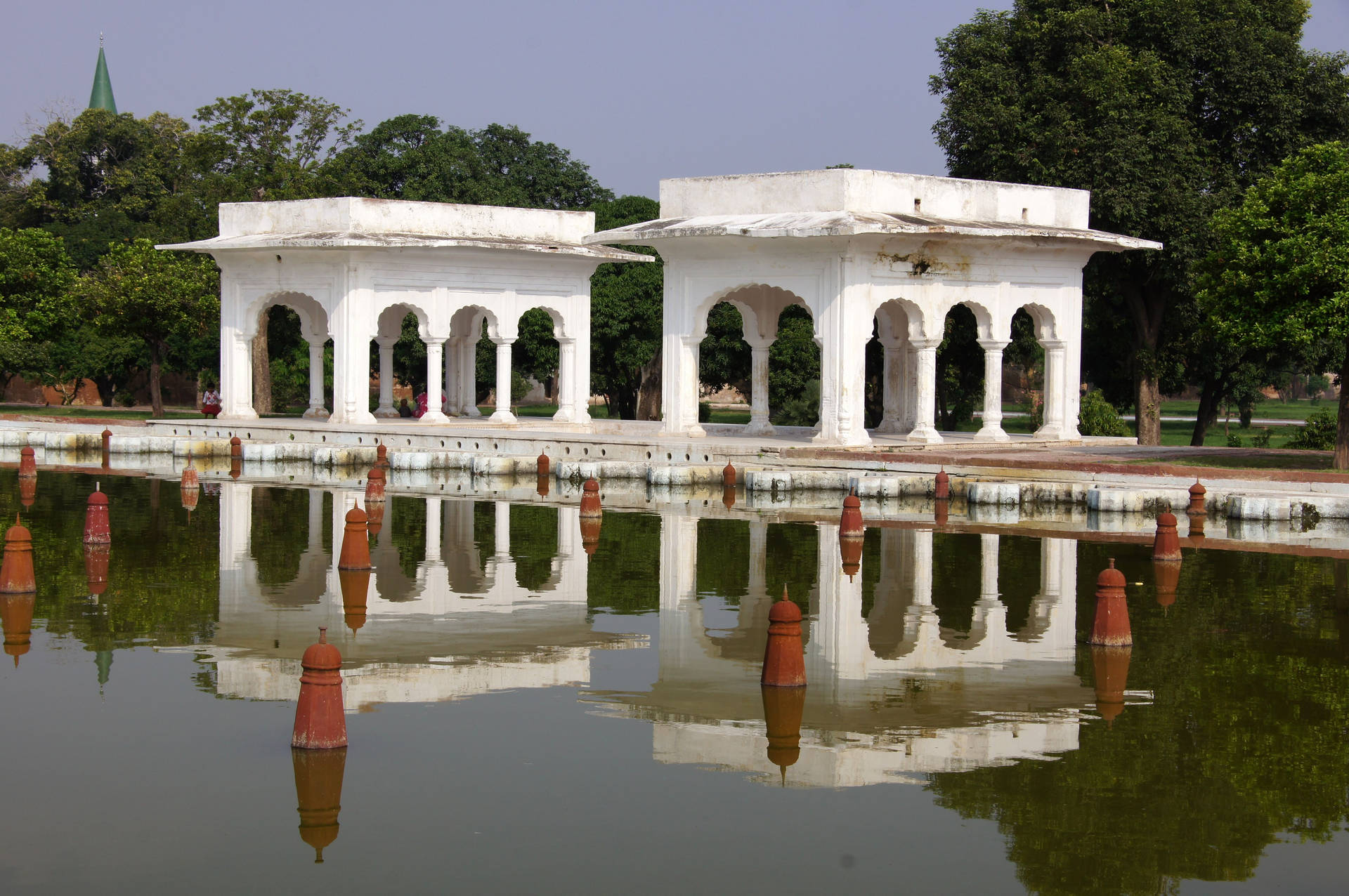 Abrigo Do Jardim Shalimar De Lahore Papel de Parede