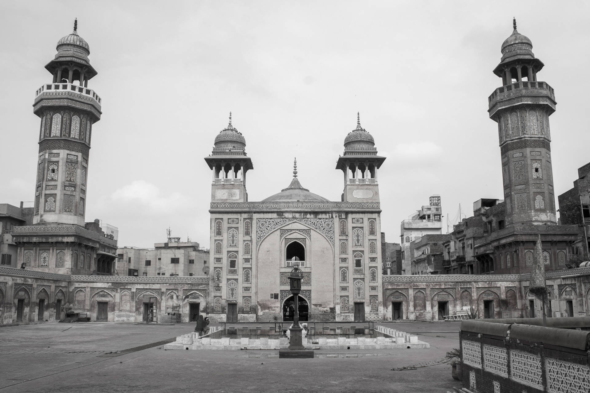 Moschea Lahore Wazir Khan Sfondo