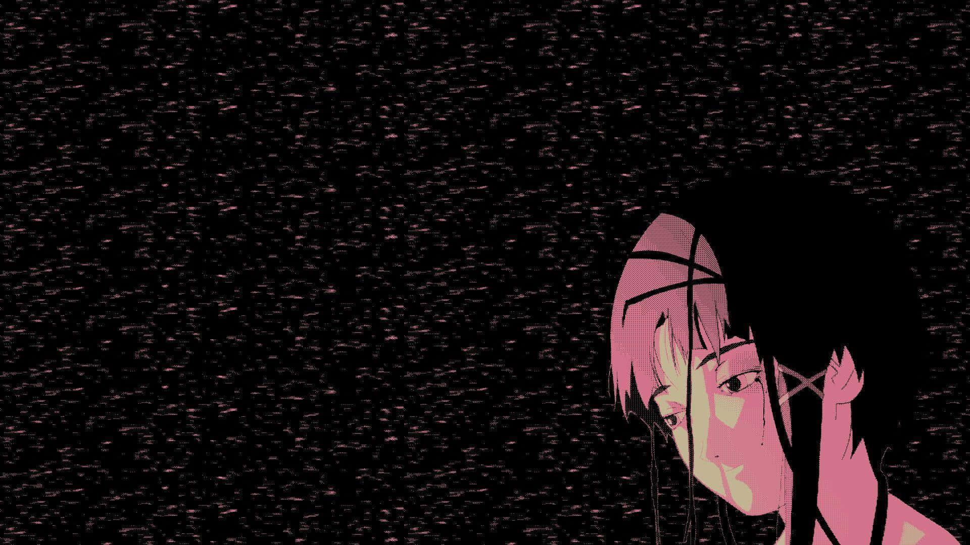 Lain Iwakura Digital Despair Wallpaper