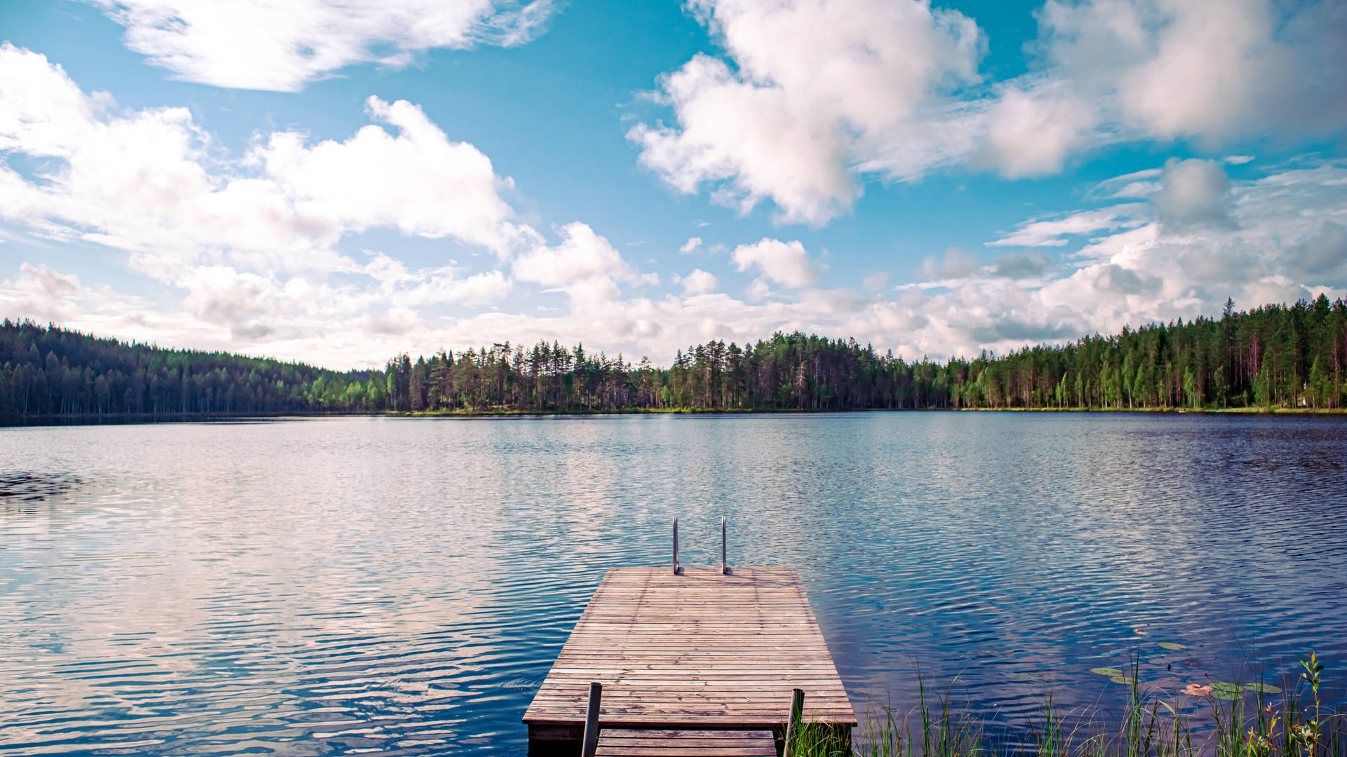 Lake At Central Ostrobothnia Finland