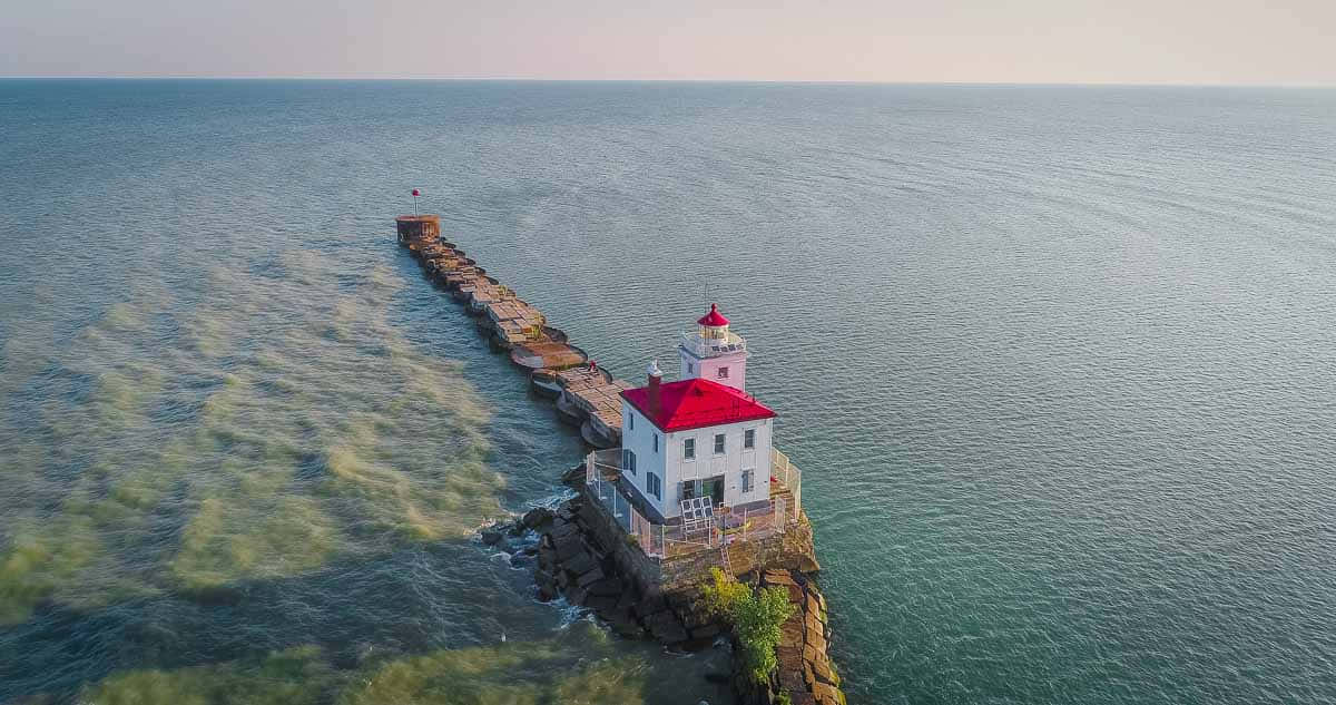 Explore the beautiful shores of Lake Erie.