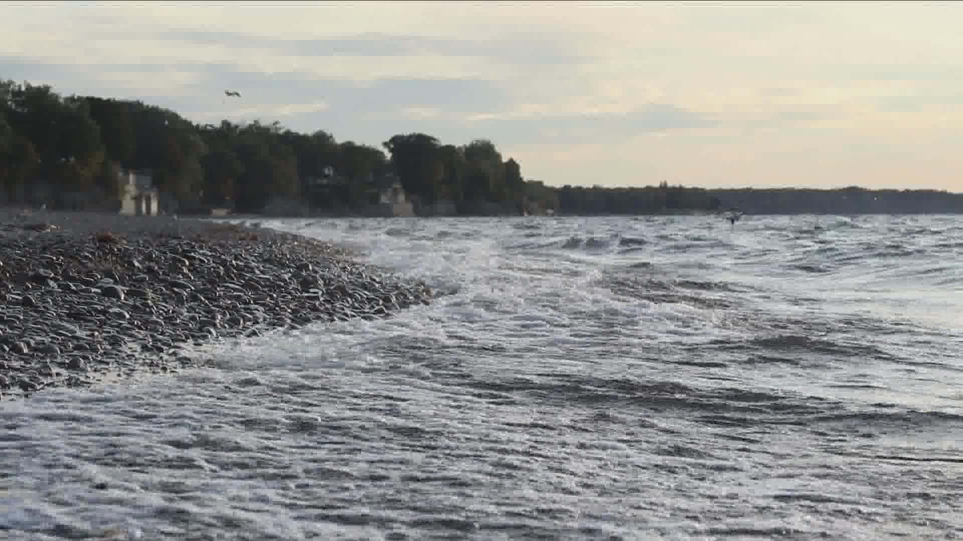 Stunning view of Lake Erie