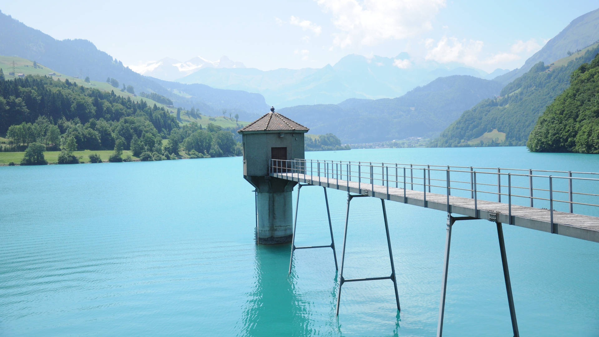 Lagolungern Suíça. Papel de Parede