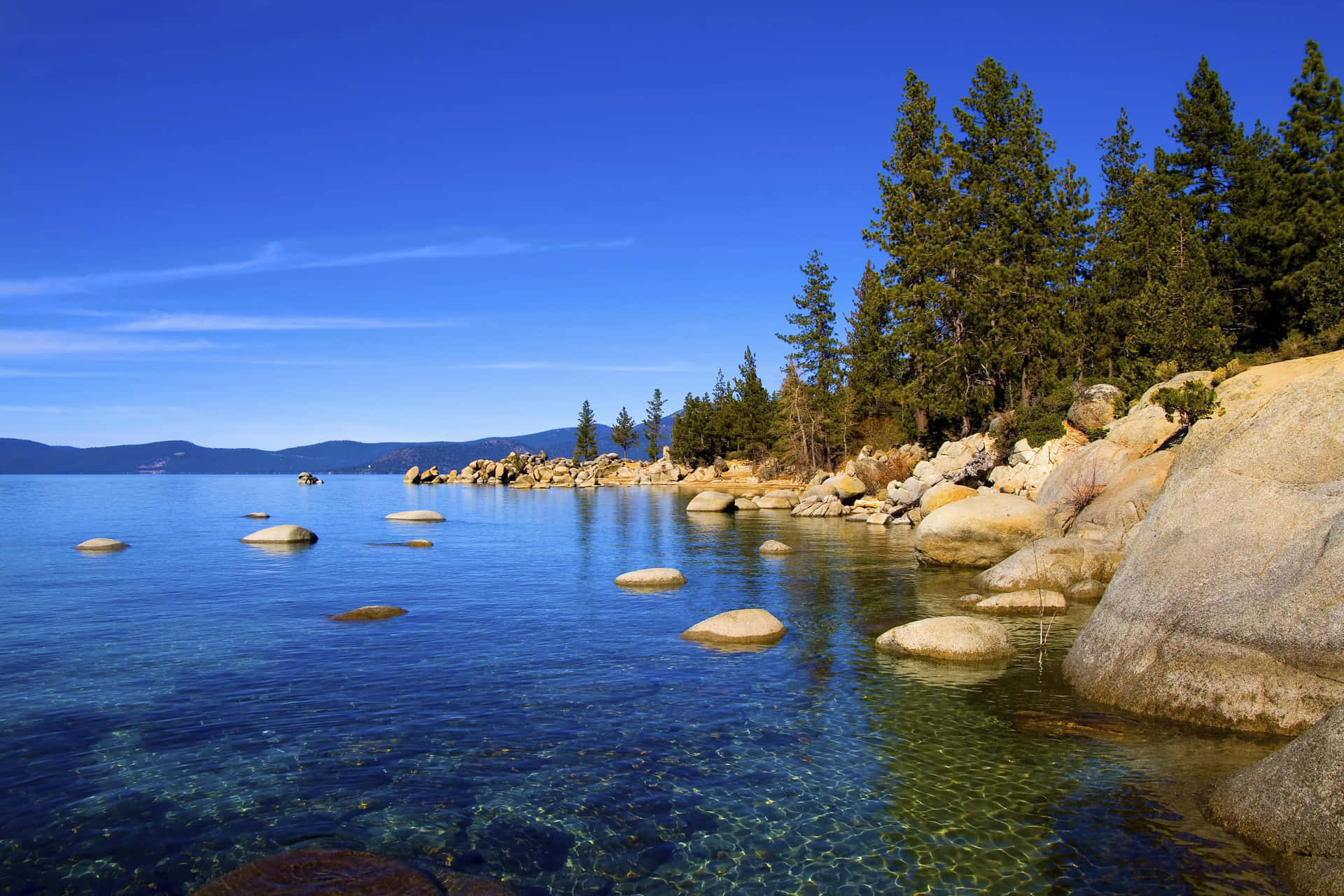 "Beautiful Lake Tahoe, an Adventure Awaits!" Wallpaper