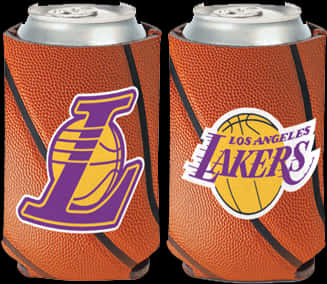 Lakers Branded Can Coolers PNG