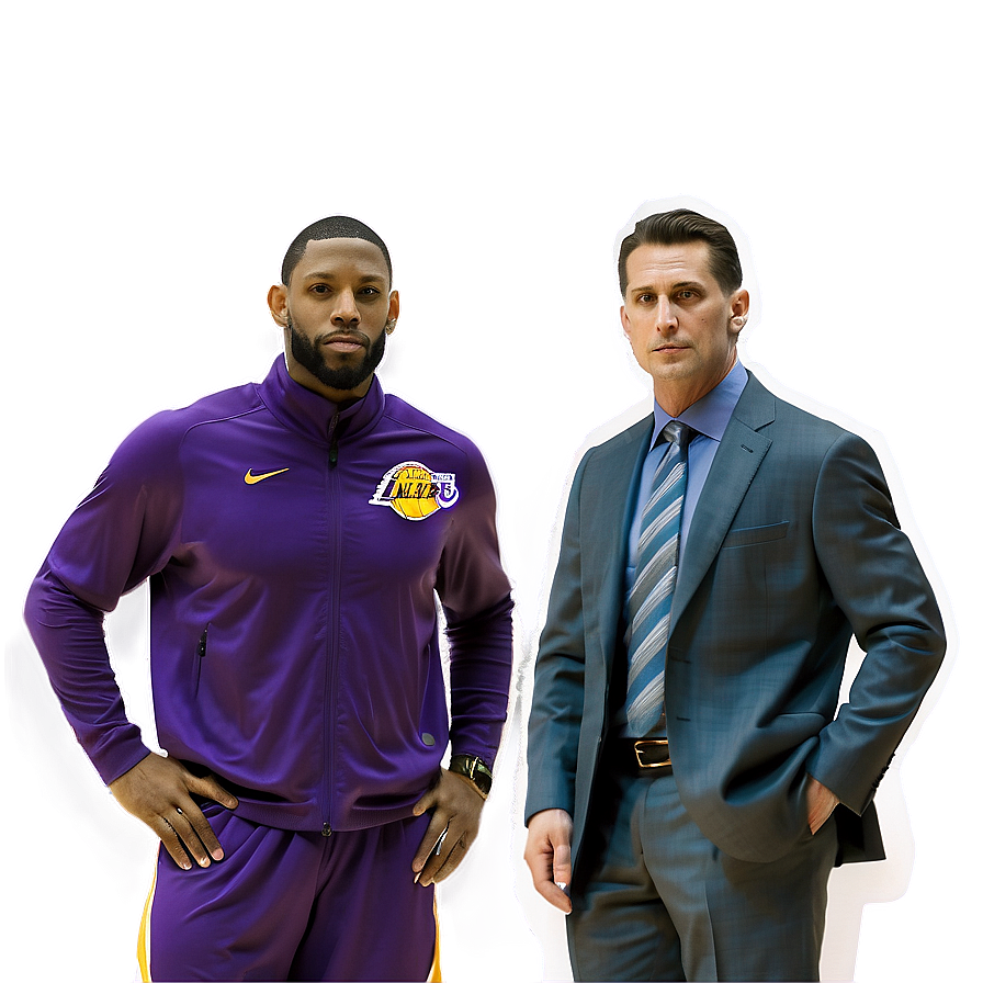Lakers Coaching Staff Png 32 PNG