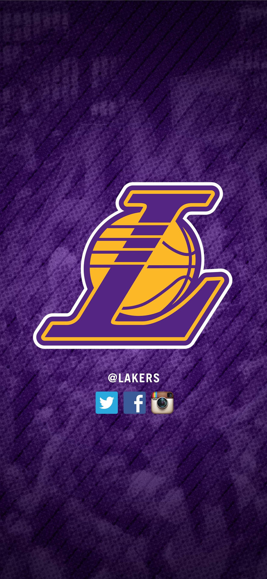 Fondode Pantalla Único De Los Lakers Para Iphone. Fondo de pantalla