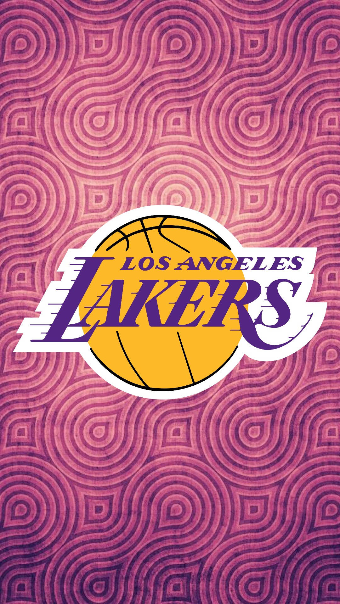 Vis din kærlighed for Lakers med en iPhone-baggrund. Wallpaper