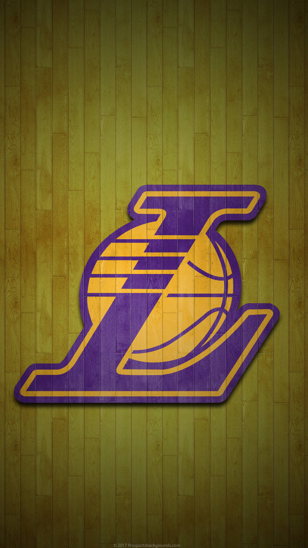 Wallpaper!representera Det Bästa Med En La Lakers Iphone-bakgrundsbild! Wallpaper