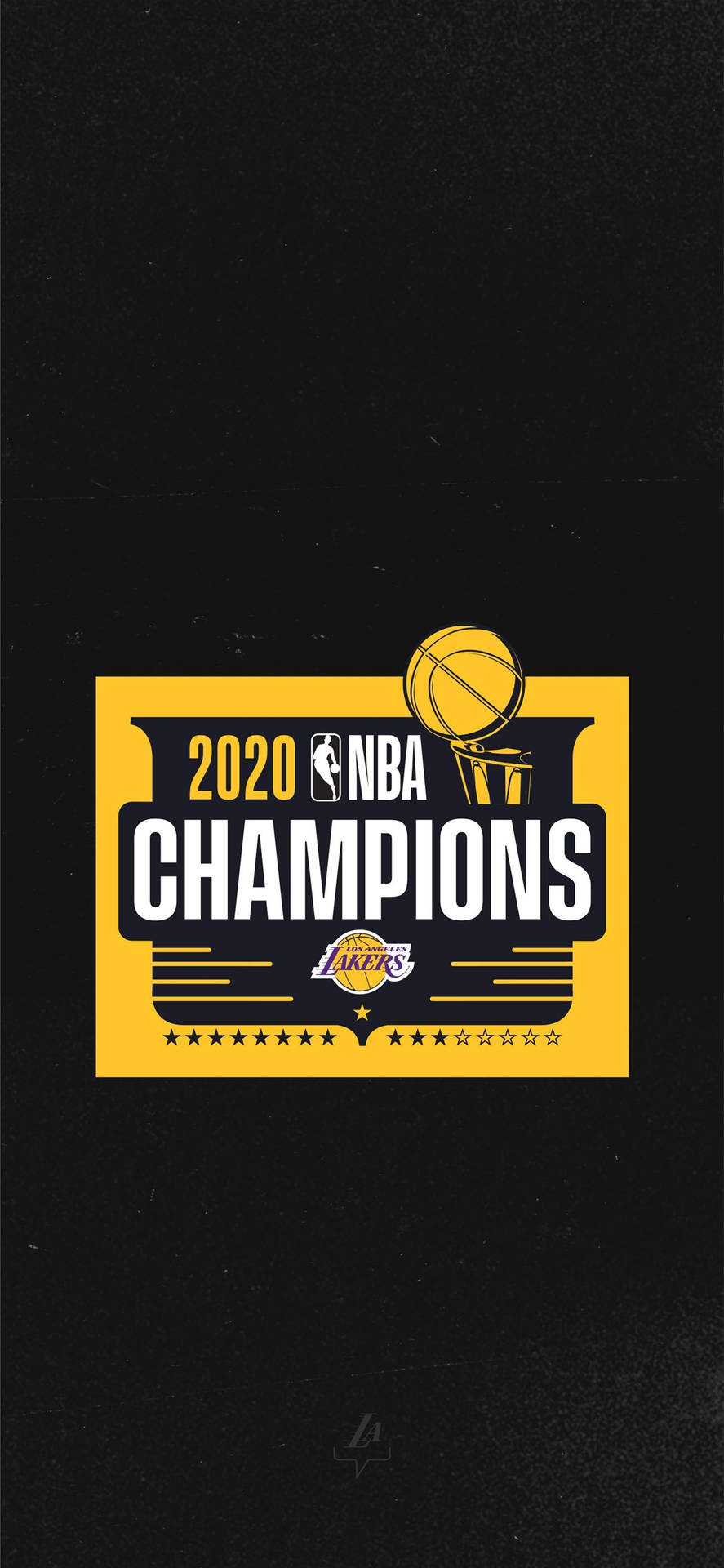 "The LA Lakers for the Win!" Wallpaper