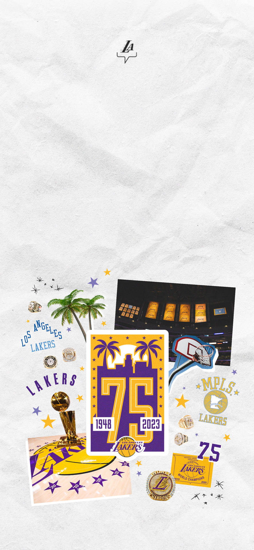 Get Your favorite Lakers Gear Now Wallpaper