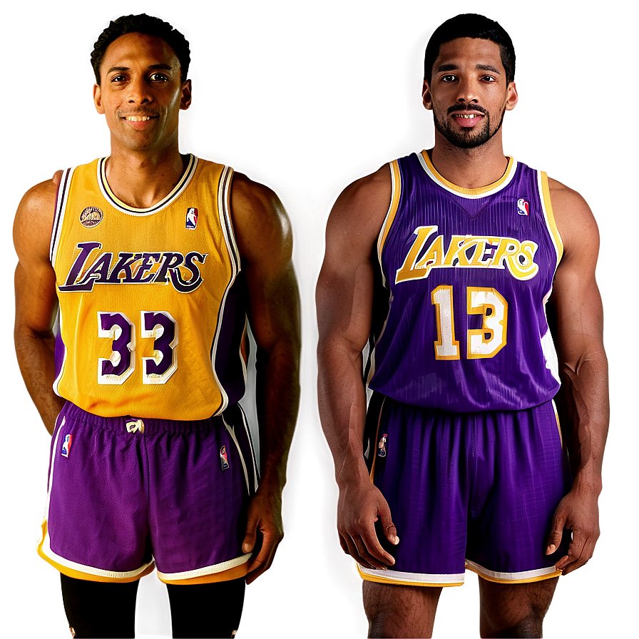 Lakers Legends Collage Png Tdv PNG