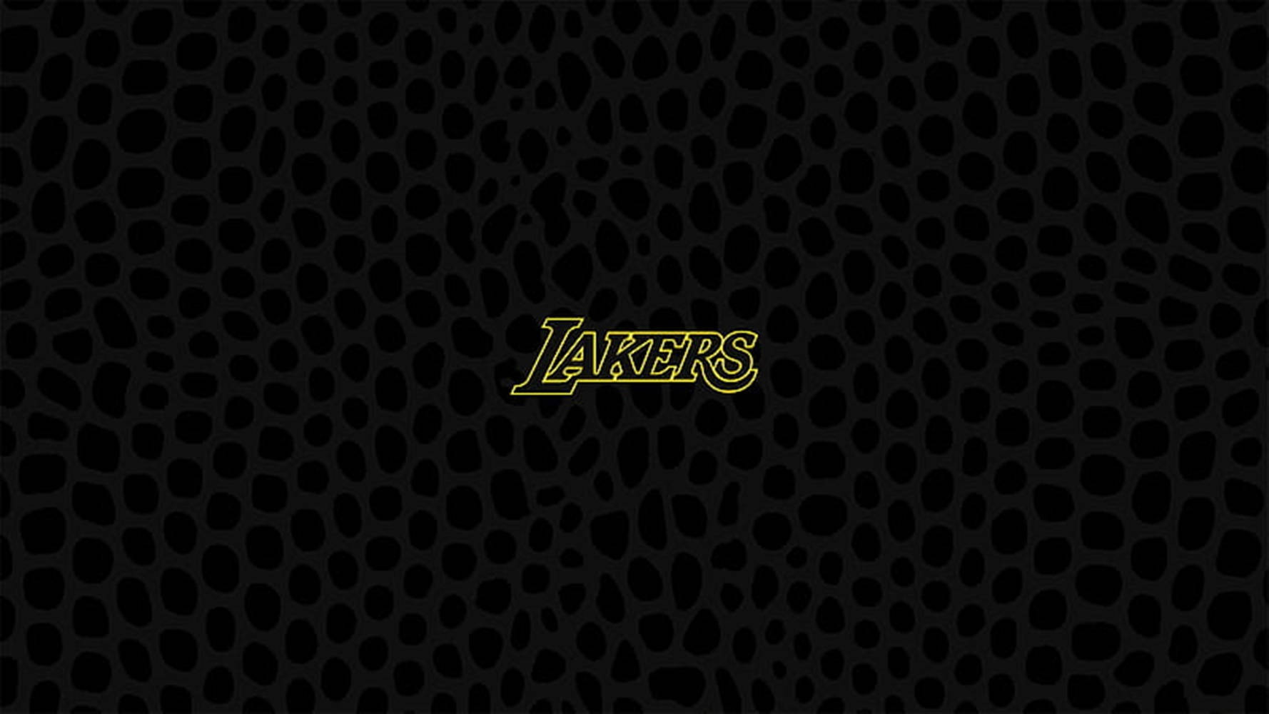 Lakers Logo Black Aesthetic Wallpaper