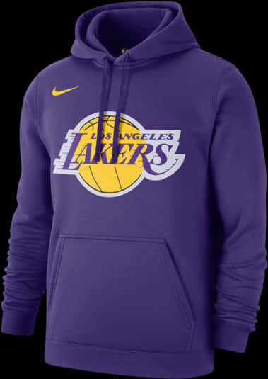 Lakers Logo Nike Hoodie PNG