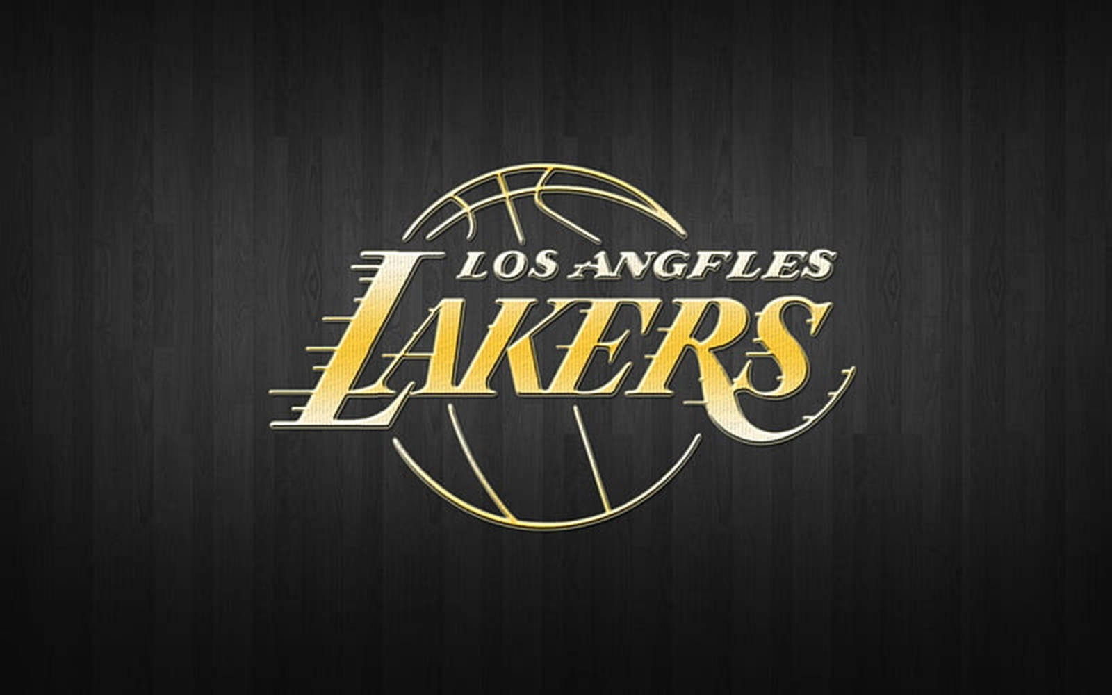 Lakers Logo On Black Wallpaper