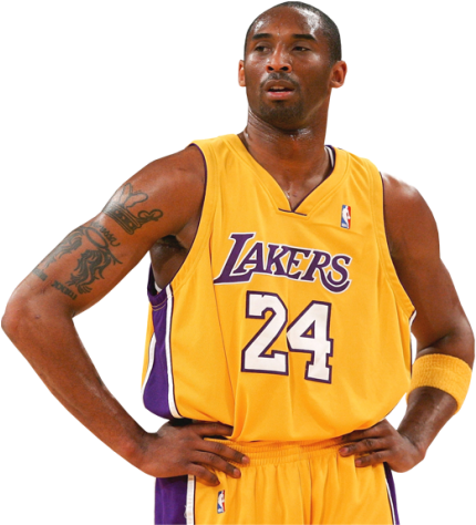 Lakers Player Number24 Pose PNG