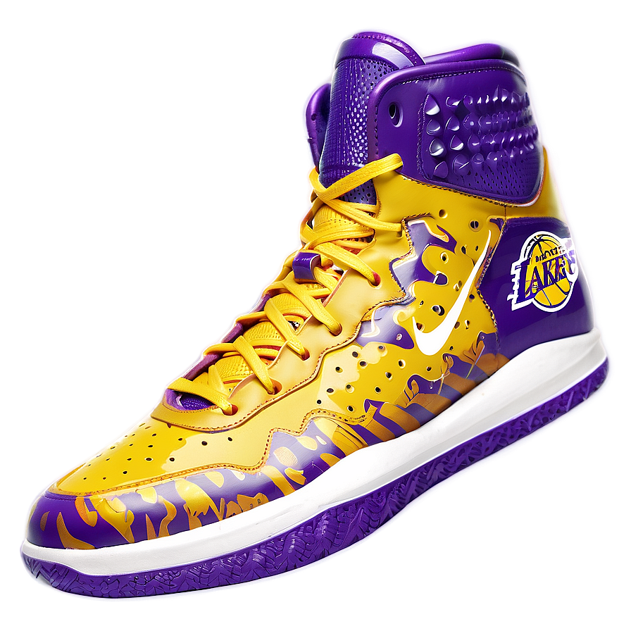 Lakers Sneakers Png 05212024 PNG