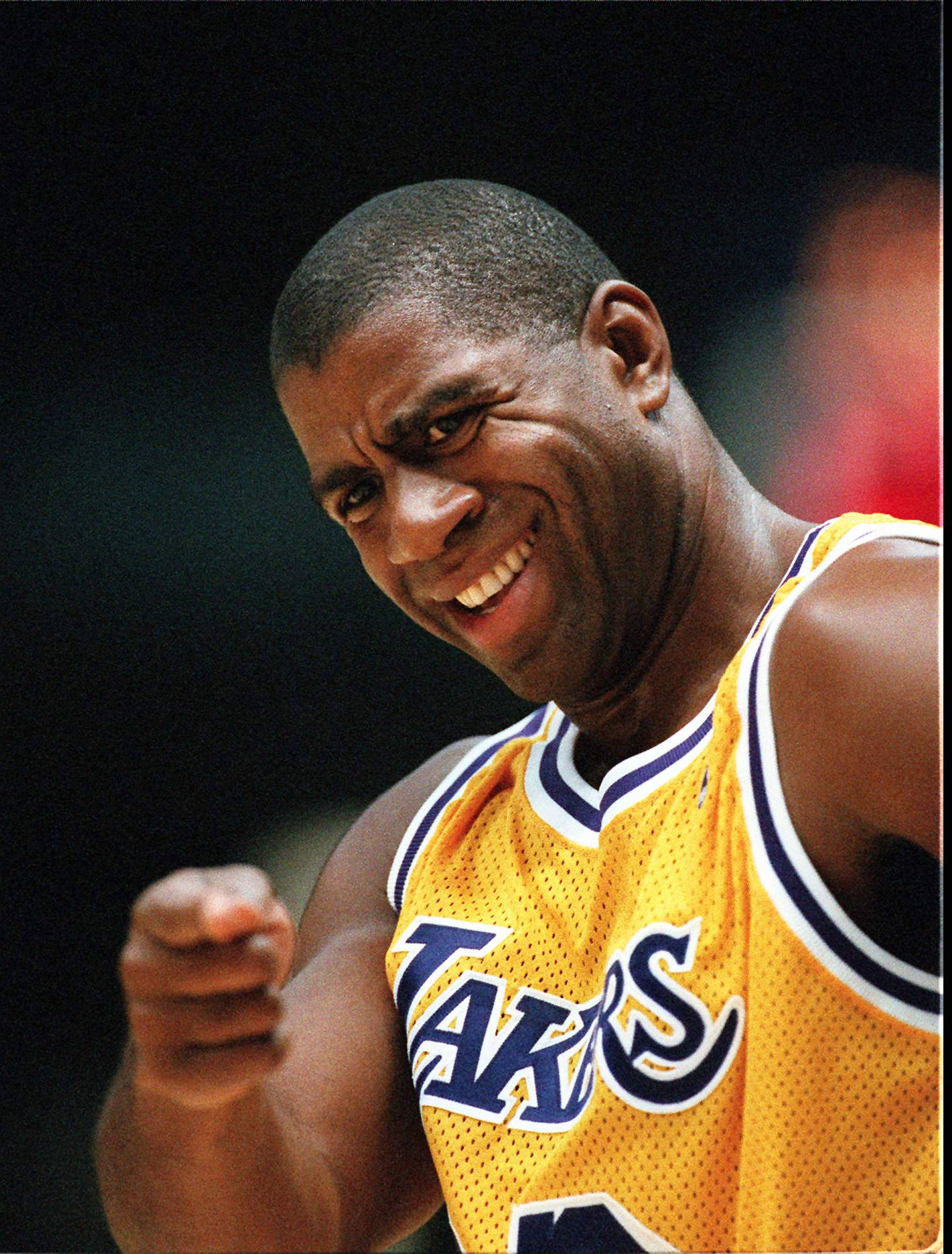 Lakers-spelare Magic Johnson Wallpaper